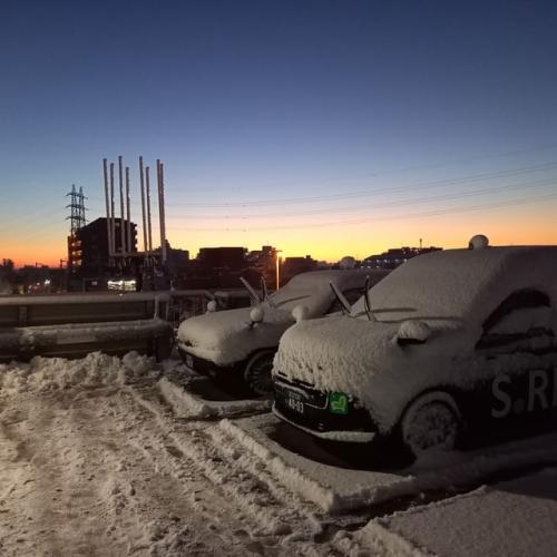 先週木曜日は思った以上の大雪でした。