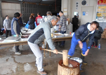 安全･健康祈願 餅つき　　大会開催です！