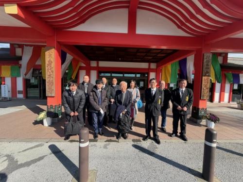 安全祈願で身代わり不動尊へ