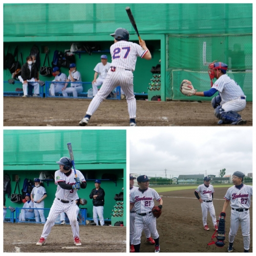 【野球部】今季、初勝利獲得！☆