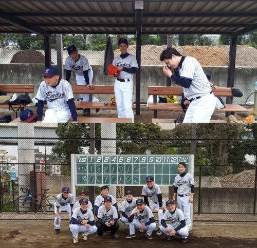 エミタス東京　野球部　初のリーグ戦参戦！！！