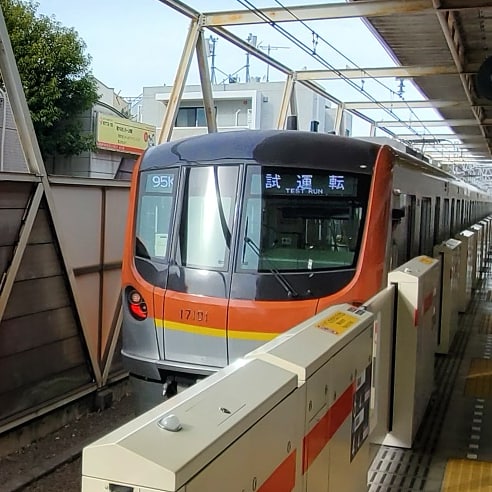 東急東横線に新車両（東京メトロ）　試運転を発見