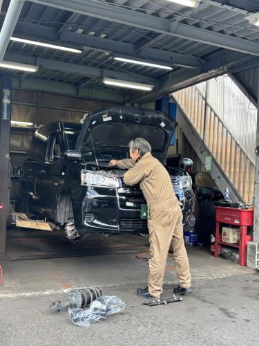 みさきタクシーの工場