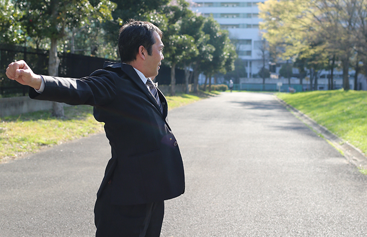 出発前の準備運動!