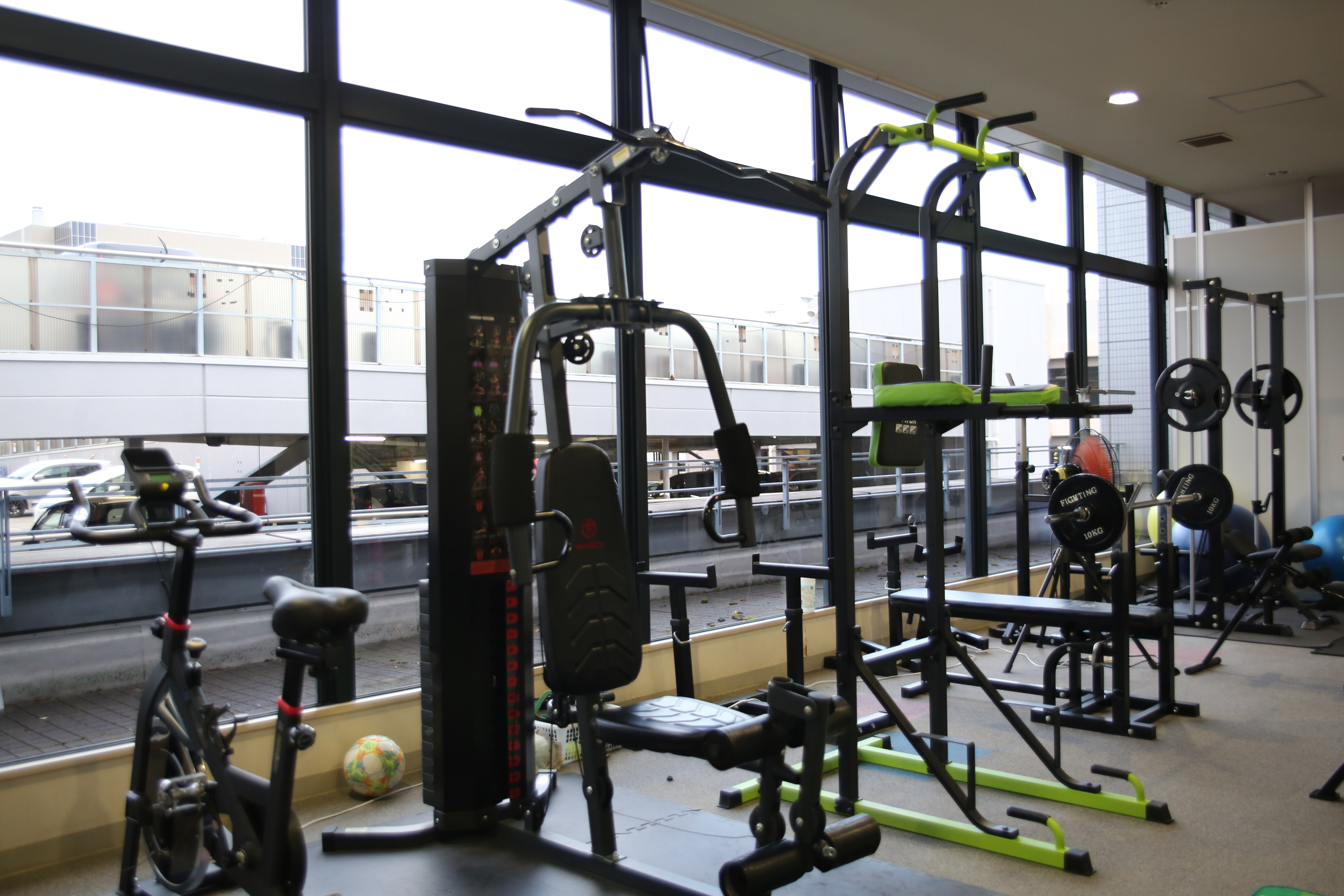 気持ち良くトレーニングできるジム